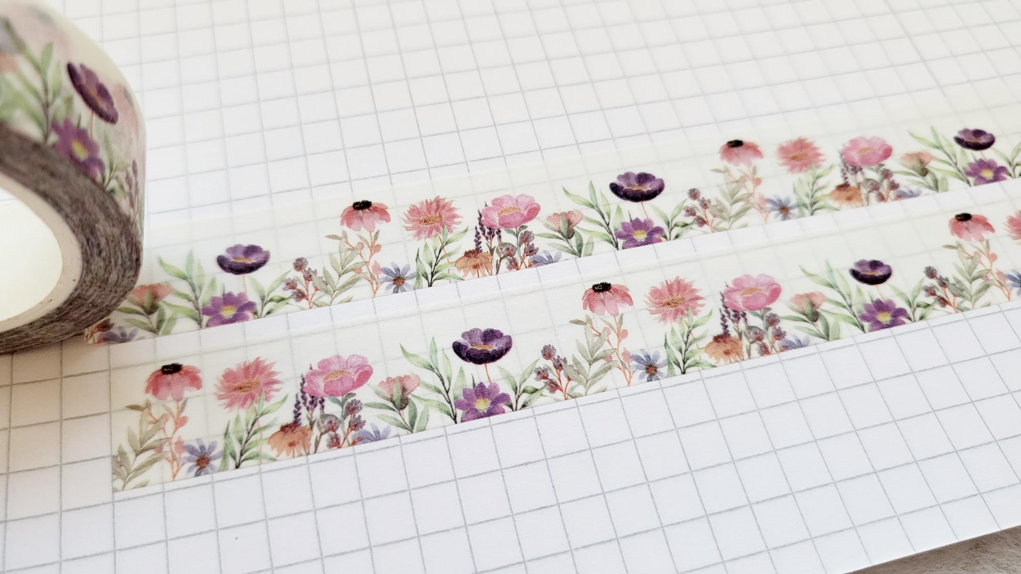 Washi Tape Blumenwiese